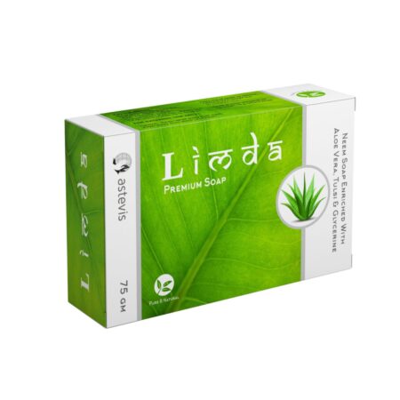 LIMDA NEEM TULSI ALOEVERA SOAP ASTEVIS